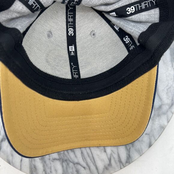 New Era LA Rams Cap Mens M/L Fitted Navy Grey 39Thirty NFL Football Hat - Picture 8 of 12